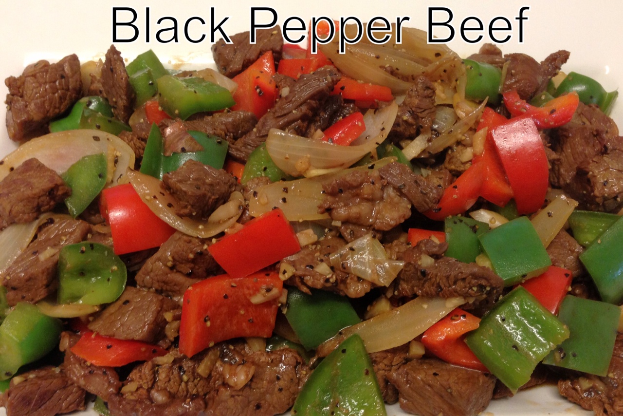 Resep Sapi Lada Hitam Black Pepper Beef Nungkybui